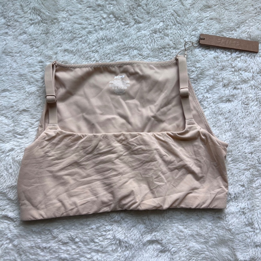 Skims Fits Everybody Back Smoother Bralette Sand Tan Size Small BR-SCP-4611 NWT